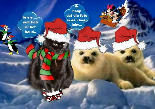 kerstkaart ma en pa